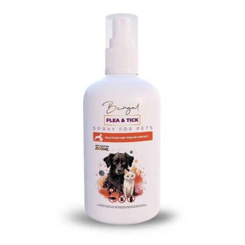 Bengal Flea & Tick Spray for Cats and Dogs